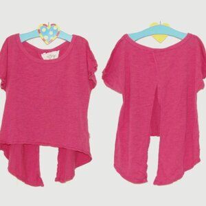 T2Love Girls Size 8, Boho Festival Beach Summer Top, Pink